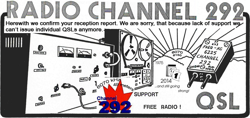RADIO CHANNEL 292