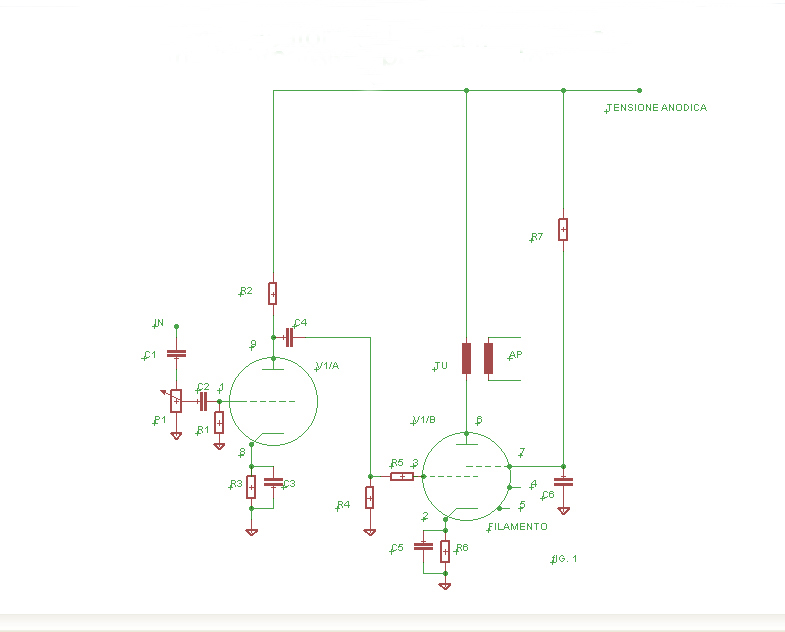 SCHEMA AMPLIFICATORE