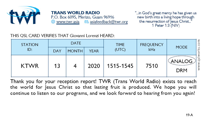 TWR GUAM