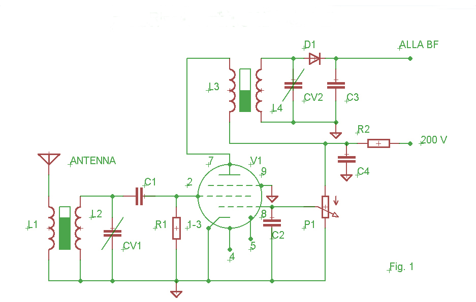 CIRCUITO ELETTRICO VALVOLARE