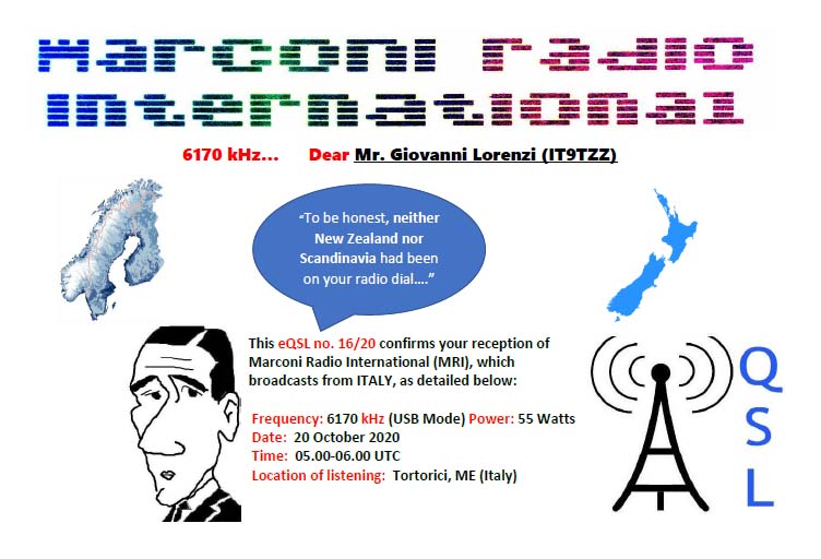 MARCONI RADIO INTERNATIONAL