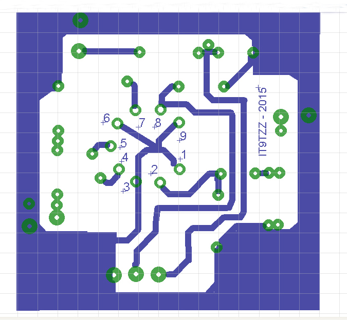 CIRCUITO STAMPATO RICEVITORE